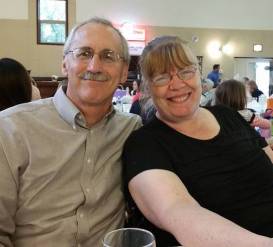 Jackie with her husband, Roy