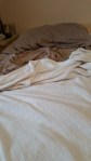 Where I should be sleeping...
